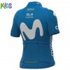 Tenue Maillot + Cuissard 2021 Movistar Team Enfant N001